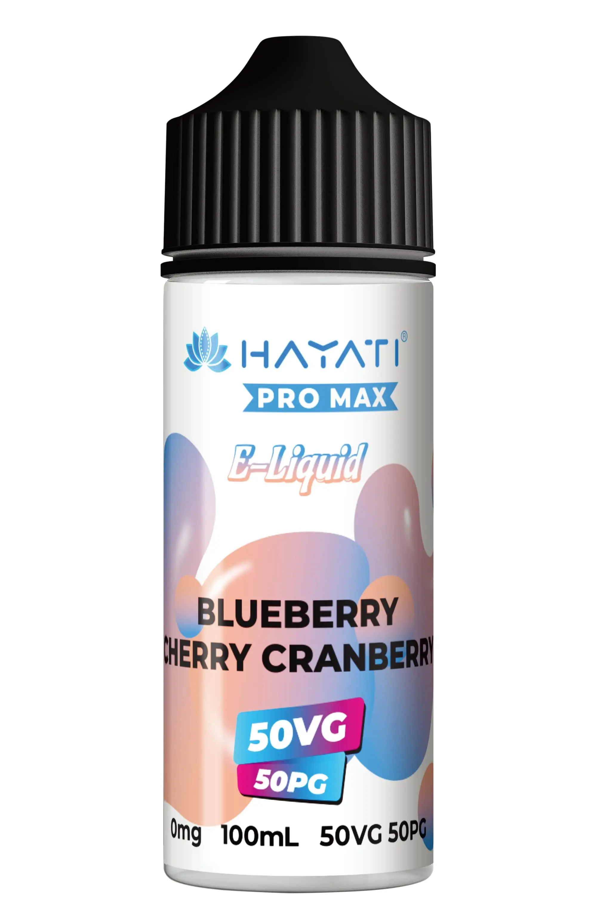 Blueberry Cherry Cranberry 50/50 Shortfill E-Liquid by Hayati Pro Max 100ml